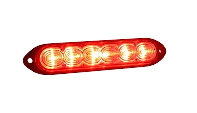 Grote Lit Red Aux Strobe light