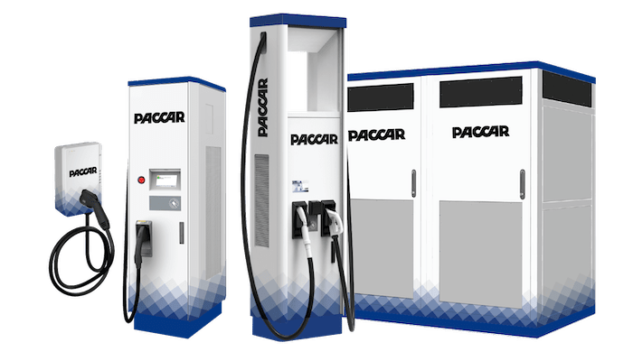 Paccar Parts charging station