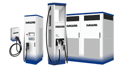 Paccar Parts charging station