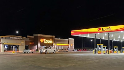 Love’s Travel Stops Valley City, N.D., location.