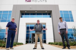 (Pictured L to R): Brian Wagner, president and CEO of Gamber-Johnson; Len Dozier, owner and CEO of Premier Mounts; and Gautam Malik, chief operating officer of Gamber-Johnson.