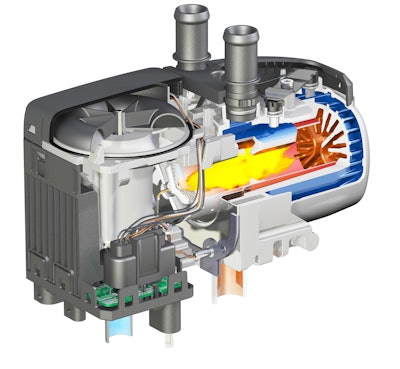 Eberspacher's Hydronic 3 diesel coolant heater