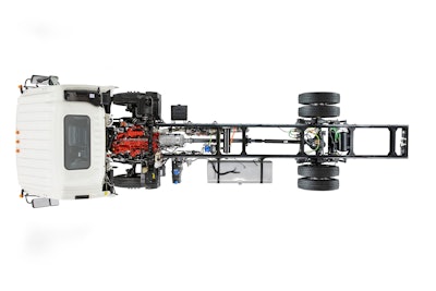 The low cab forward’s larger cab-to-axle space provides the Isuzu F-Series more cargo capacity versus conventional cabs with a comparable wheelbase, unlocking more versatility for body applications.