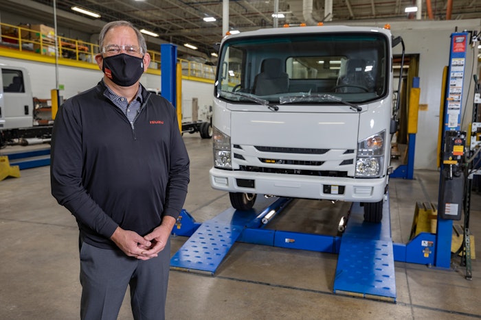 Isuzu Commercial Truck of America and Isuzu Commercial Truck of Canada President Shaun C. Skinner, president said his company has seen increasing demand for gasoline engines throughout Classes 3, 4 and 5.