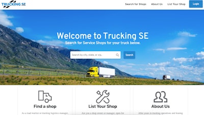 Trucking Se Homepage Screen Cap