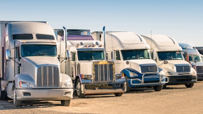 Shutterstock Trucks On Lot