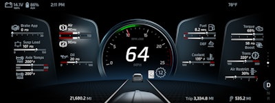 Kenworth New 15 Inch Digital Display