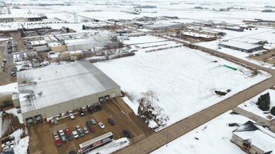 The site of Link Mfg.'s future 50,000-sq.-ft. manufacturing and training facility.