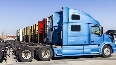 Shutterstock Parked Trucks