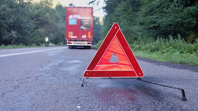 Shutterstock Truck On Side Of Road