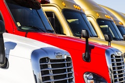 Shutterstock Row Parked Trucks