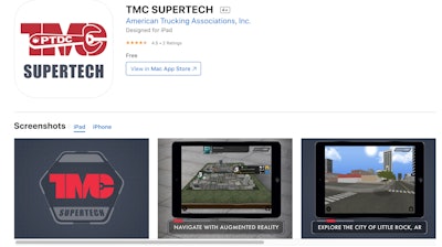 TMCSuperTech: The Game is available free in the Apple App Store and Google Play Store.