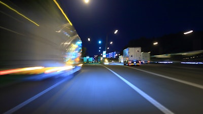 Shutterstock Trucks Night Driving