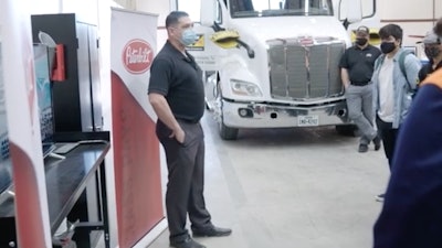 Informational video taken at a recent Peterbilt visit to Taylor High School highlighting what the program will look like with students and faculty in the fall.