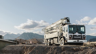 Mack mDRIVE now available with concrete trucks