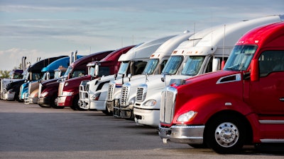 Group-of-trucks-parked