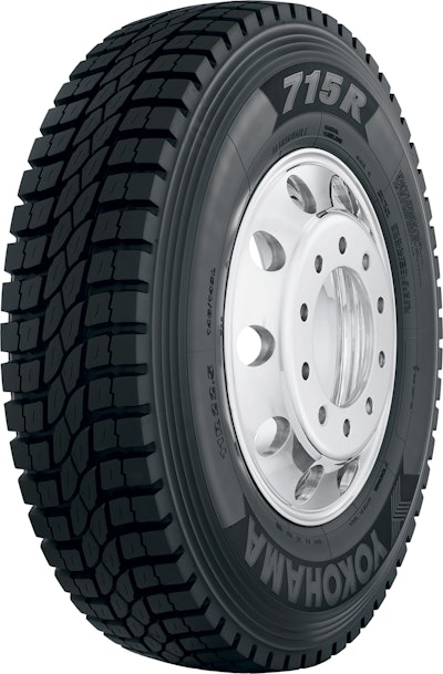 Yokohama Tire 715R with snow symbol