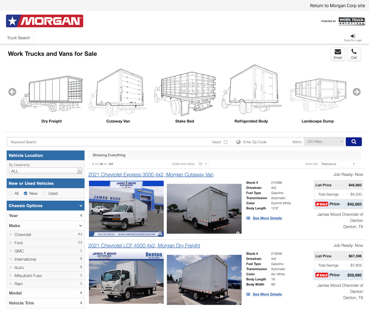 A look at the new site
