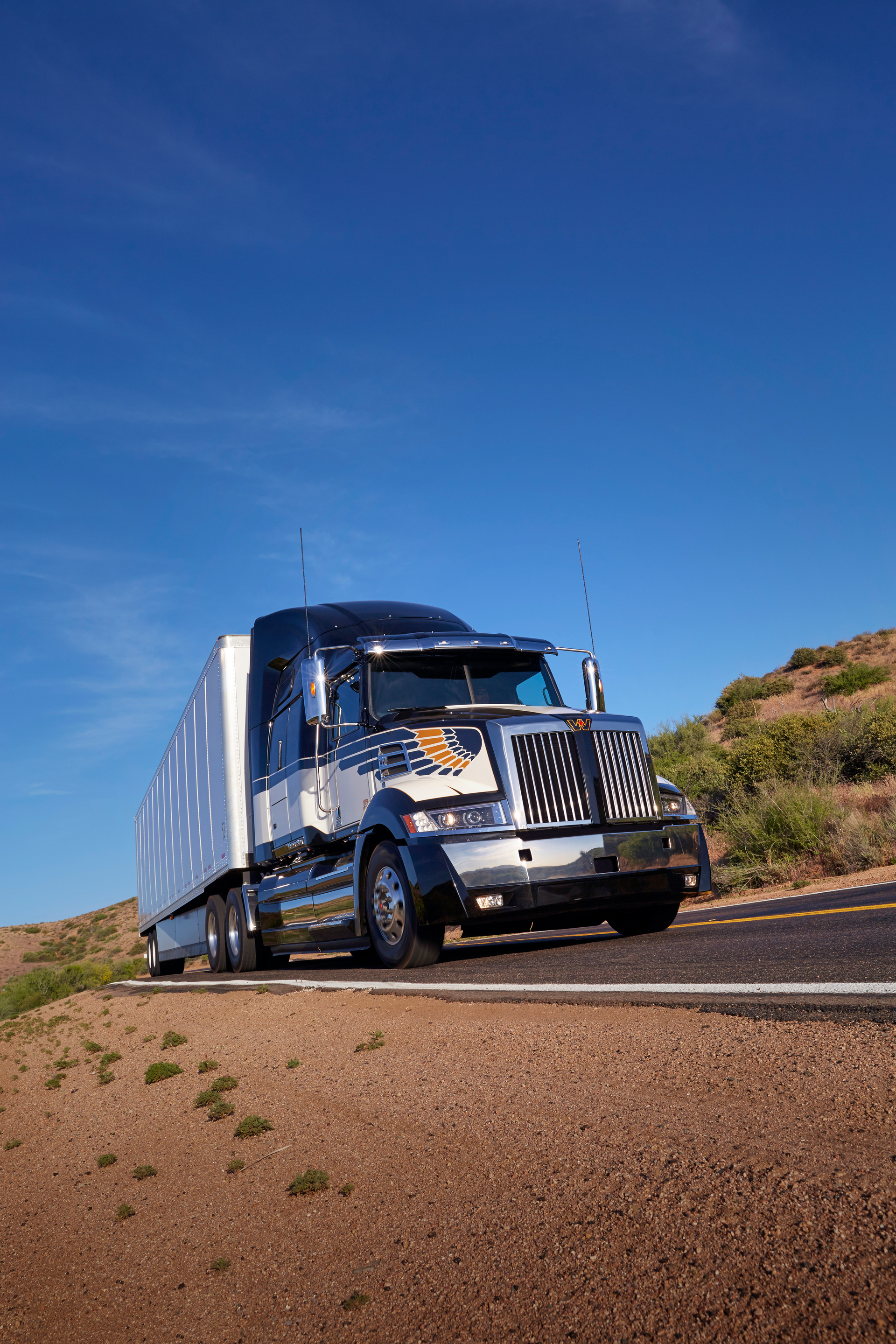 Western Star truck in use