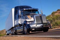 Western Star truck in use