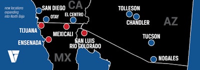 Velocity Vehicles Mexico has four locations south of the border