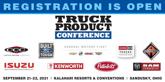 Truck Product Conference chassis list