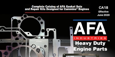 AFA catalog with Cummins components