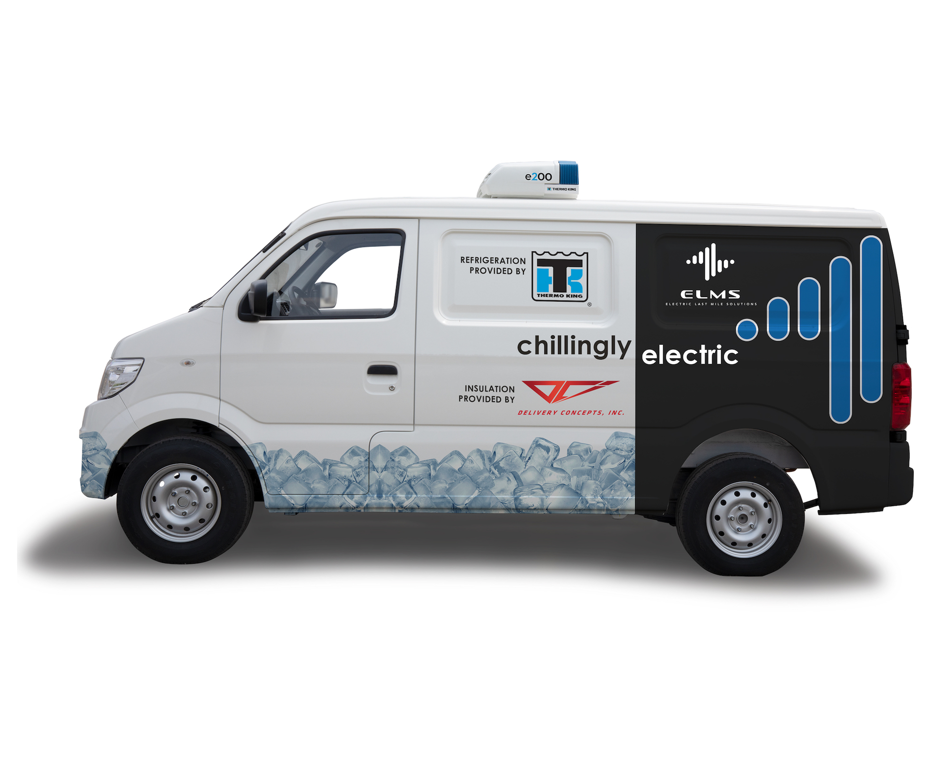 ELMS and Thermo King electric vehicle