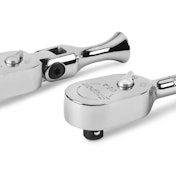 Snap-on stubby ratchets