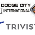 Logos for Trivista and Dodge City International