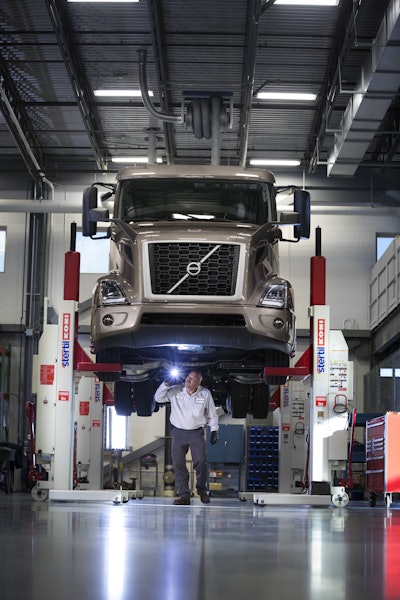 Volvo Trucks service network