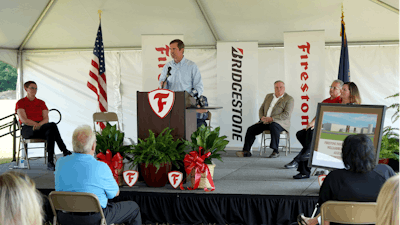 Bridgestone groundbreaking event