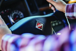 International truck interior