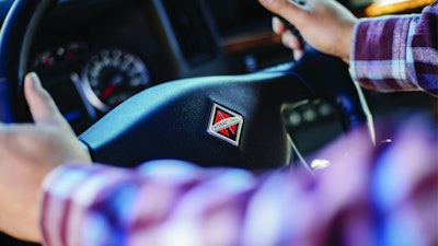 International truck interior