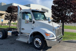 Kenworth T180 leaving Quebec plant.