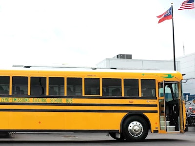 Blue Bird zero-emissions bus