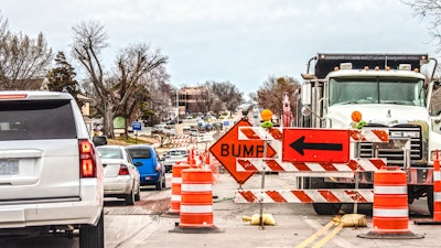 Road work ahead