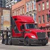 FlowBelow products on International truck