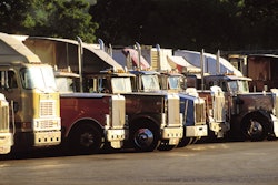 Older used trucks on lot