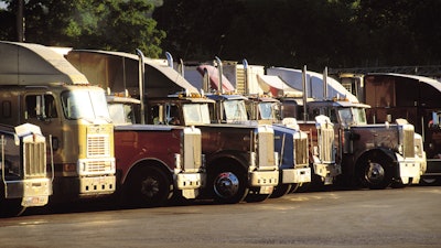 Older used trucks on lot