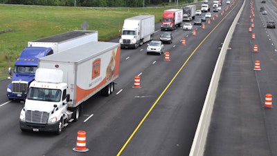 Highway road construction