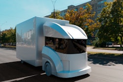 Rendering of Ettractive next gen electric box truck