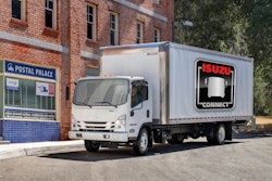 Isuzu truck with Isuzu Connect
