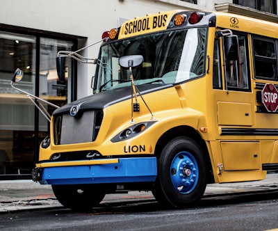 Lion's LionC electric school bus