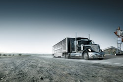 International LoneStar on highway