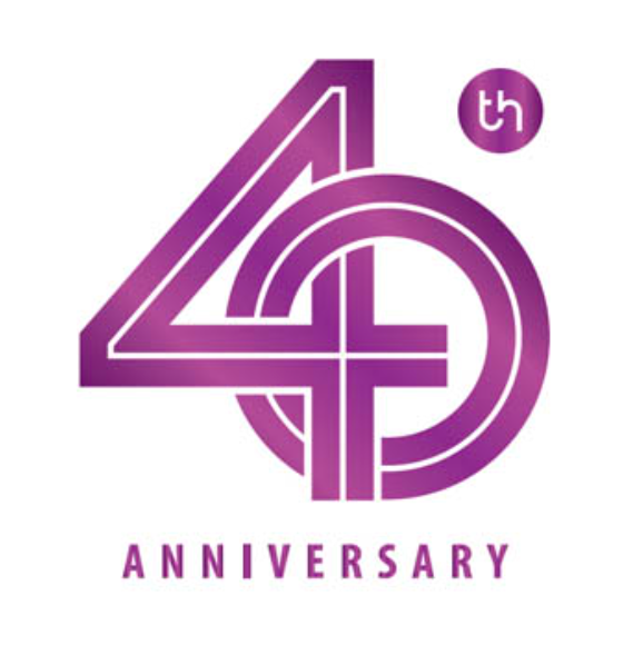 Logo for Navistar celebrating 40 years of supplier diversity program