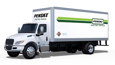 Penske International medium-duty eMV