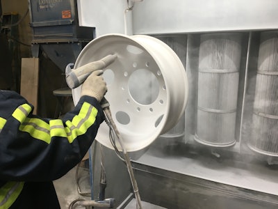 PPG Wheel Refurbishing Program featuring the PPG ENVIROCRON family of powder coatings.