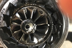 Damaged turbo core