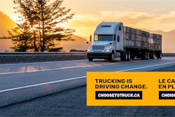Canadian Trucking Alliance Facebook banner ad.